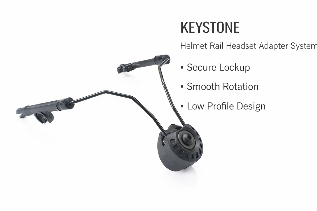 Keystone™ ARC Rail Adapter Mount | Compatible with Peltor ComTac | ARC Rail System